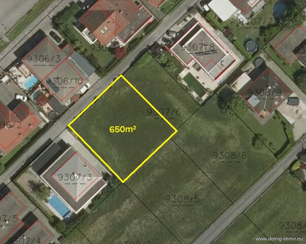 Attraktives Baugrundstück in ruhiger und sonniger Lage von Dornbirn-Rohrbach