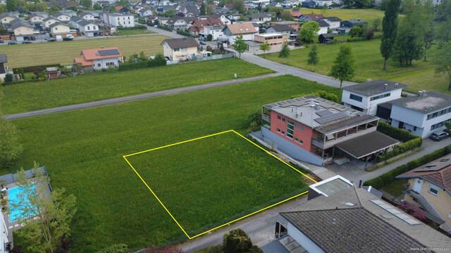 Attraktives Baugrundstück in ruhiger und sonniger Lage von Dornbirn-Rohrbach