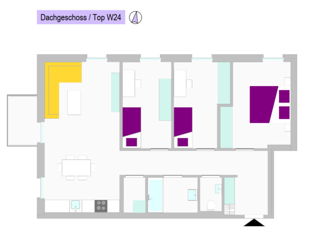 Gleich einziehen, später Eigentum sichern! 4-Zi-Mietkaufwohnung in Hard