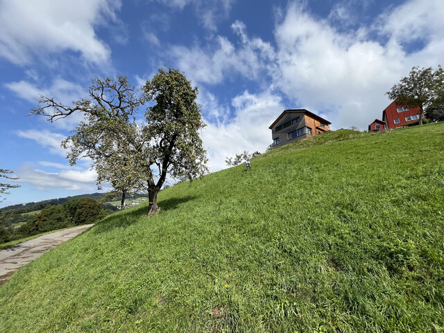 Tolles Grundstück in Hanglage 