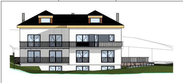 Imposantes Einfamilienhaus & 4 Zi.-Whg. im Hampton-Stil mit Wintergarten, Doppelgarage uvm.