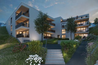 Top 05-HA2  |  hochwertige 2-Zimmer-Terrassen-Wohnung in Götzis-Steig 18 zu verkaufen - IHR neues Zuhause entsteht in diesem Moment