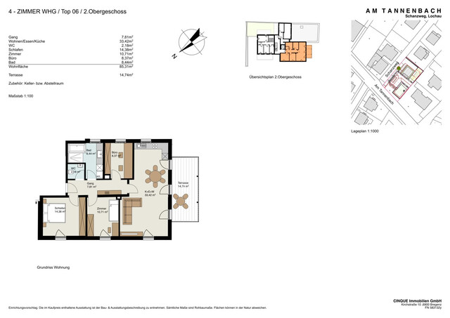 Traumhafte Wohnung in Lochau – Balkon, Erdwärme und mehr!