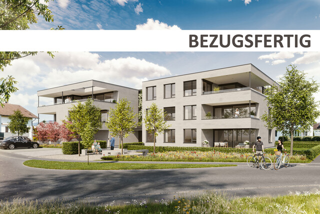 Wohnen am Schlössle | 3 Zi. | 91m² | 1.OG - klimaAktiv | luxuriös | bezugsfertig