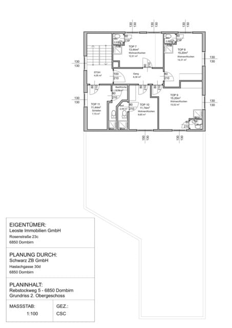 Zinshaus in Dornbirn, Vollvermietet, 17 Einzimmerappartements