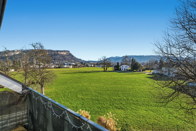 charmante und helle 4,5-Zimmer-Wohnung in Lauterach: Wintergarten mit Blick ins Grüne!