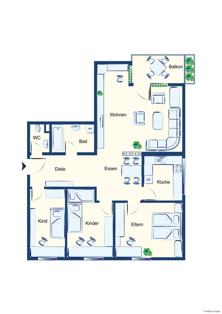 4-Zimmer-Wohnung in Nenzing – Komfort, Ruhe und Bergblick in perfekter Kombination
