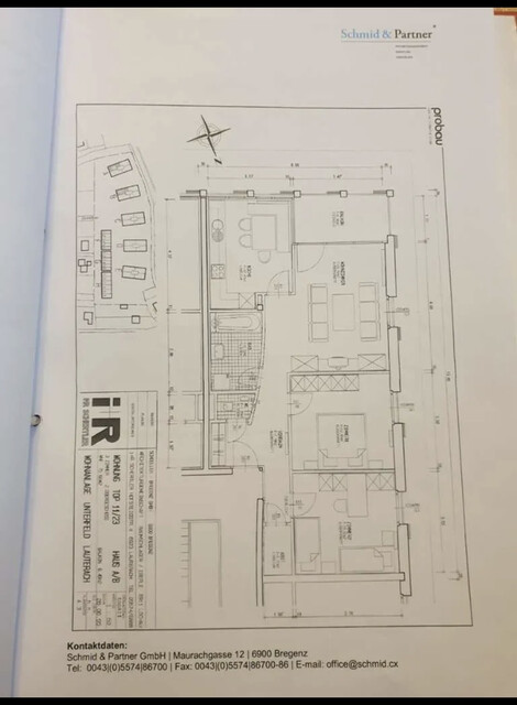 Schöne 3-Zimmer Dachgeschosswohnung mit Balkon in Lauterach