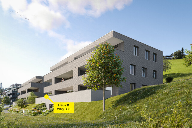 3-Zimmer Terrassenwohnung | B03