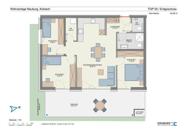 4-Zi-Gartenwohnung mit viel Platz zum Genießen