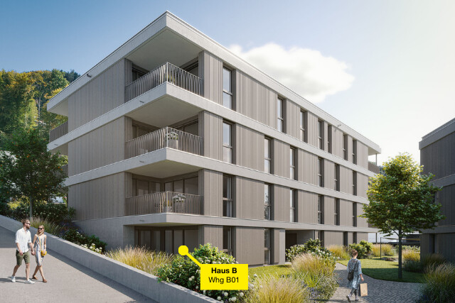 2-Zimmerwohnung mit Garten | B01