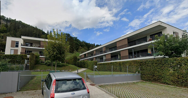 Gemütliche 2 Zimmer Terrassenwohnung mit schöner Aussicht, ideal für Grenzgänger