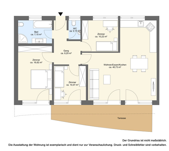 Großzügige 4 Zimmer Gartenwohnung 