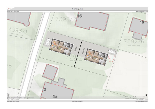 Traumhaftes Einfamilienhaus in Rankweil - Erstbezug - Moderne Ausstattung - Großer Garten - 2 Stellplätze - Perfektes Wohngefühl! (Haus Links)