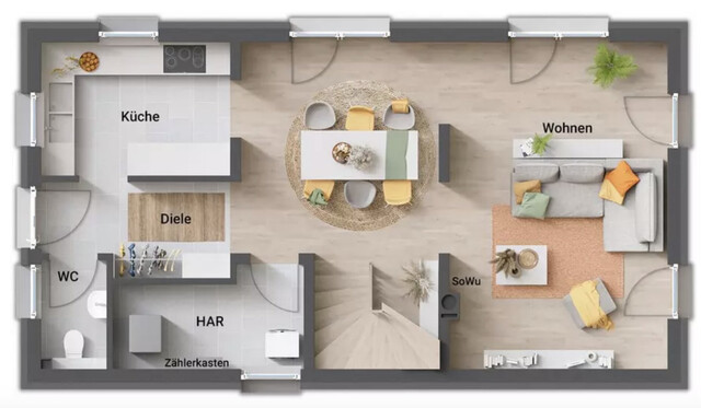 Traumhaftes Einfamilienhaus in Rankweil - Erstbezug - Moderne Ausstattung - Großer Garten - 2 Stellplätze - Perfektes Wohngefühl! (Haus Links)