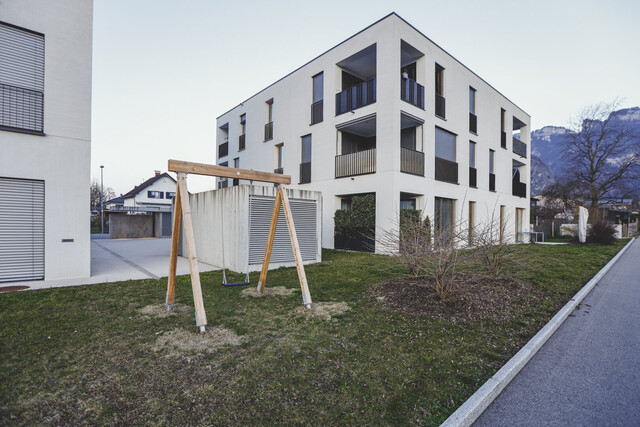 Moderne 3-Zimmer-Wohnung im Erdgeschoss mit Loggia und stilvoller Ausstattung in Hohenems – Neubau 2021