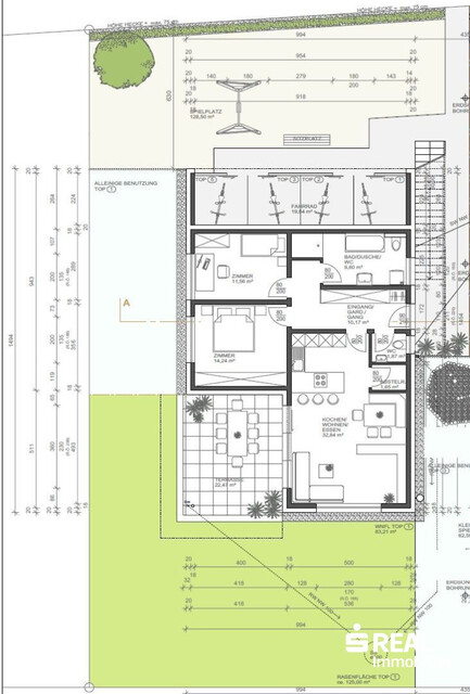 Großzügige 3-Zimmer-Gartenwohnung in Nofels