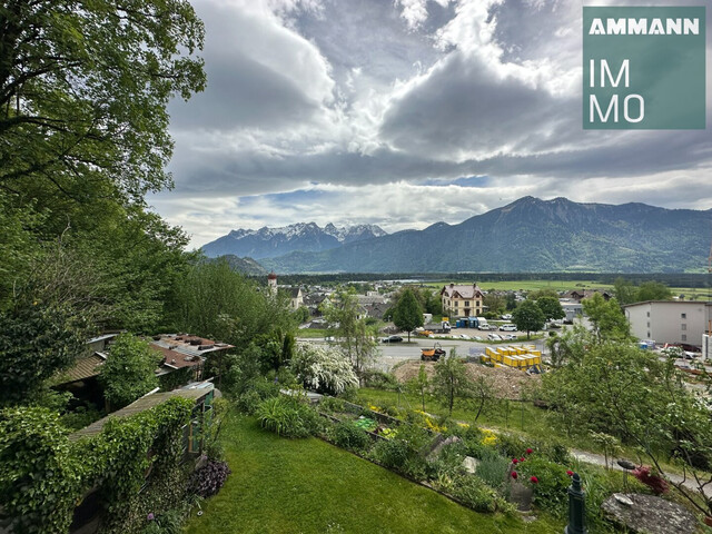 Wohnen mit Aussicht: Haus in sonniger Lage über dem Walgau