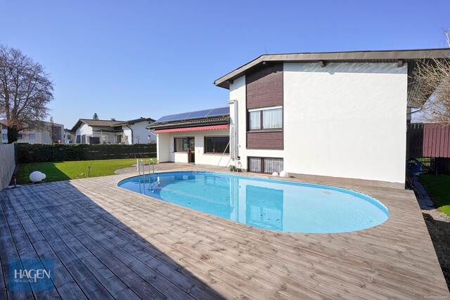 Gepflegtes Einfamilienhaus mit Pool in bester Lage Dornbirn Rohrbach