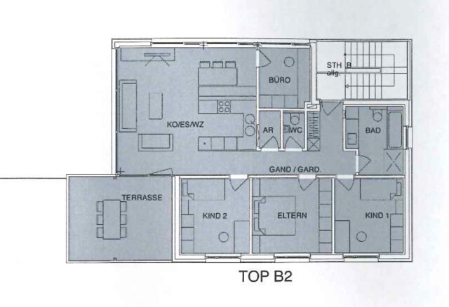 "ohne Provision" geräumige, helle 5 Zimmer Terrassenwohnung mit super Aussicht