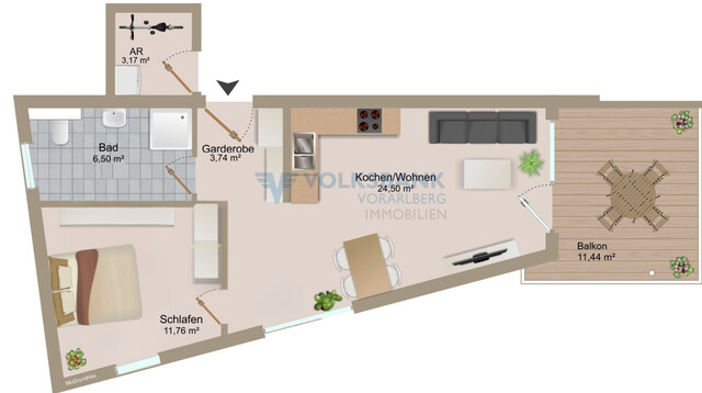 Eine absolute TRAUMWOHNUNG in Lustenau!