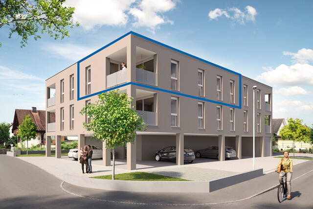 Hier fühlt sich Zuhause richtig an - 4-Zi-Wohnung mit viel Stauraum