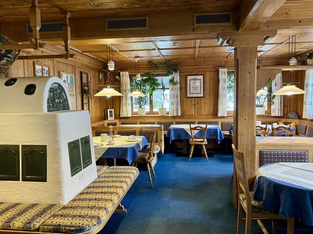 Pension mit Restaurant und Café in Skiliftnähe