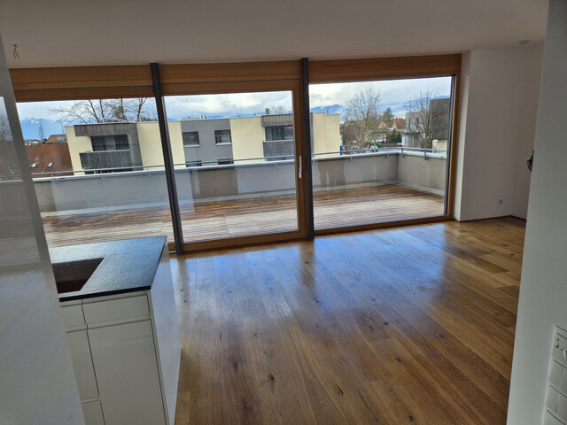 Ruhige Penthouse-Wohnung in Dornbirn Hatlerdorf mit Blick auf die Schweizer Berge