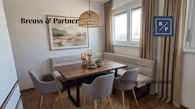 Attraktive 2-Zimmer-Wohnung mit Balkon in zentraler Lage von Bregenz. Sensationelles Preis- Leistungs Verhältnis