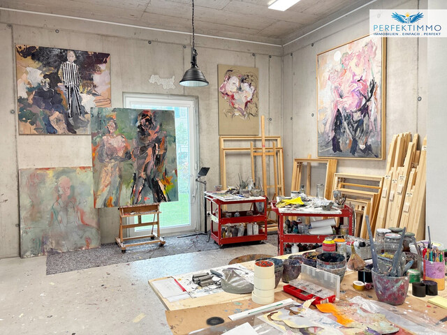 Doppelhaushälfte mit Atelier