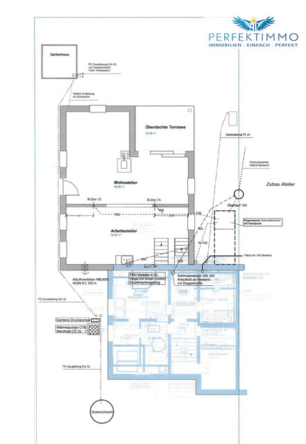 Doppelhaushälfte mit Atelier
