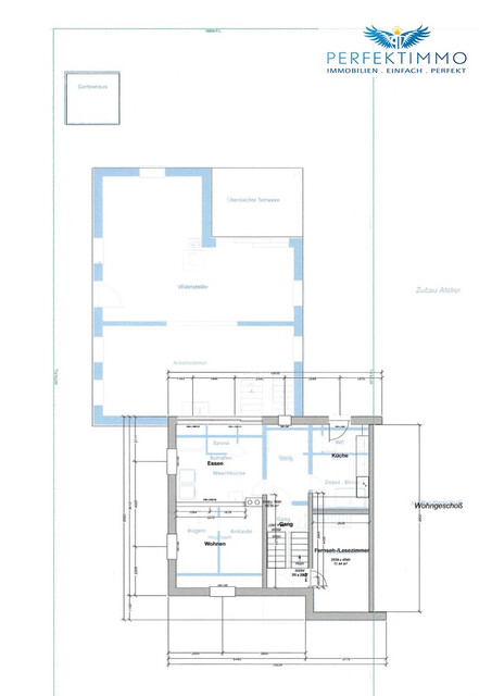 Doppelhaushälfte mit Atelier