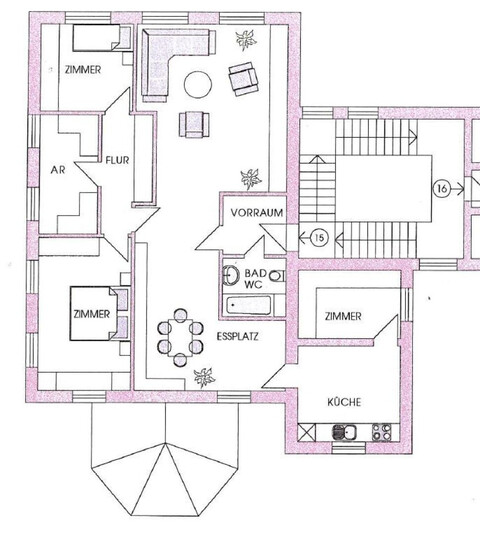 Großzügige 4-Zimmerwohnung mit ca. 117 m² in Feldkirch