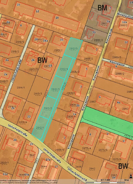 Grundstücke von 364 m² - 381 m² - Nähe Bahnhof Lauterach!