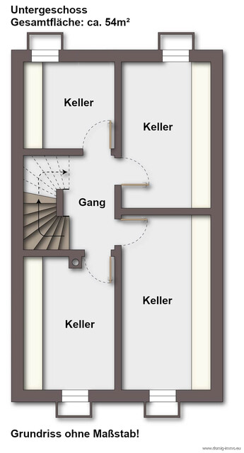 Schönes Eckreihenhaus mit großzügiger Wohnfläche, Keller und Garage im Herzen von Hohenems!