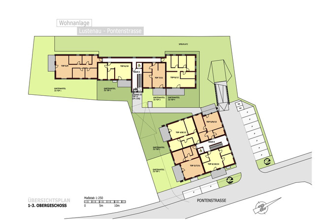 Großzügige 2-Zimmer-Wohnung in Lustenau zu vermieten
Lustenau Pontenstraße 6a Top11