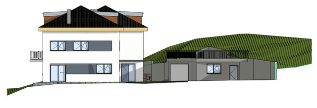 Neuwertige-Aufstockbare Doppelhaushälfte mit Wintergarten und Garage