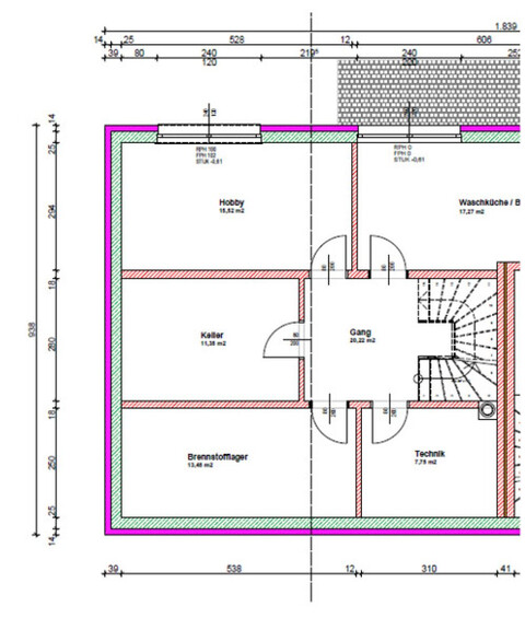 Neuwertige-Aufstockbare Doppelhaushälfte mit Wintergarten und Garage