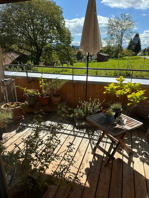 Helle 3-Zimmer-Wohnung mit Bergblick