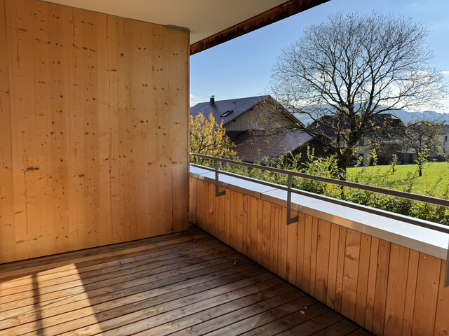 Helle 3-Zimmer-Wohnung mit Bergblick