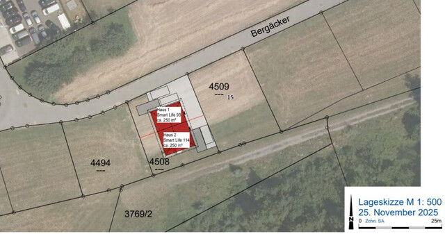 Neubau-Doppelhaus in Feldkirch