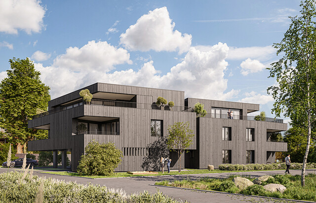 Riesige Dachterrasse: 3-Zimmer Dachgeschosswohnung (Top 06)