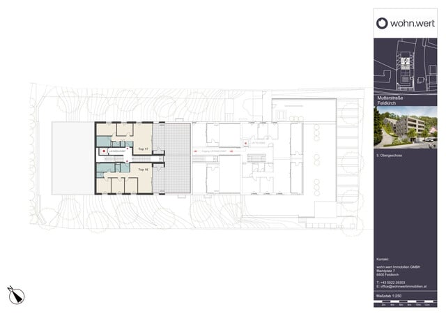 Wohnanlage "Hillside" - Traumhafte 4-Zimmerwohnung mit imposanter Terrasse - Top 16