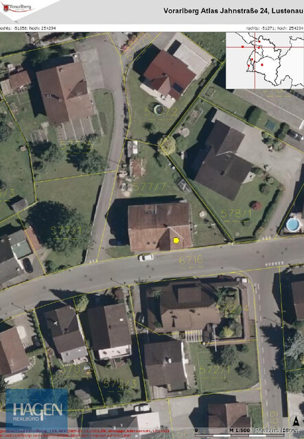 Zentrales Grundstück mit Entwicklungspotenzial in Lustenau