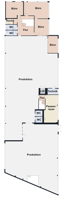 Effizienter Gewerbestandort: Lager, Produktion & Büro unter einem Dach – direkt an der Autobahn