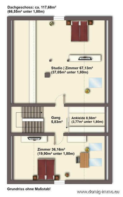 Stilvolles Einfamilienhaus mit großzügigem Raumangebot und separater Einliegerwohnung