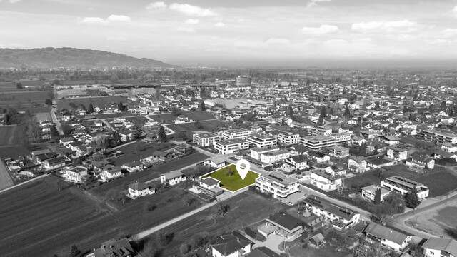 Großzügiges Baugrundstück 1591m² in Dornbirn – Ihr Traum vom Eigenheim wartet!