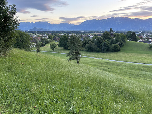 Exklusives Baugrundstück in Hanglage