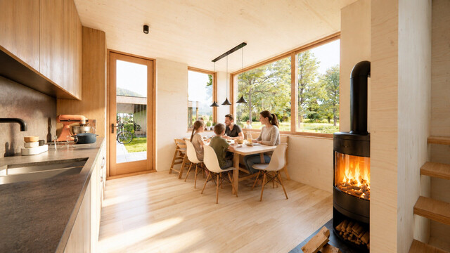 Feldkirch - Tosters, Neubau - 5 Zimmer Wohnung  mit 102 m², eigener Keller und Garten - Bezug Herbst 2026