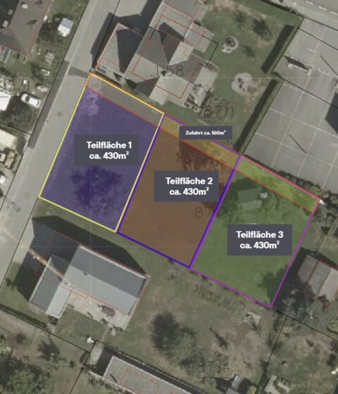 Sonnige, individuell teilbare Baugrundstücke zum Verkauf!